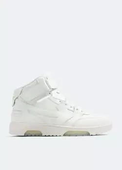 Кроссовки Off-White Out Of Office Mid Lea, белый
