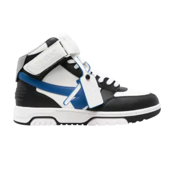 Кроссовки Off-White Out Of Office Mid, цвет Black Navy Blue