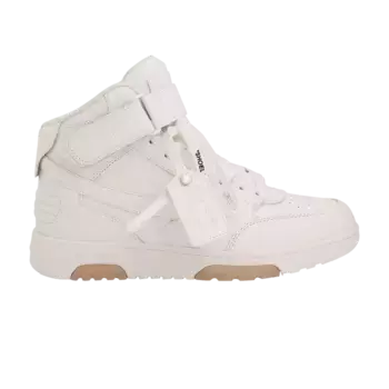 Кроссовки Off-White Out Of Office Mid White Beige Sole, белый