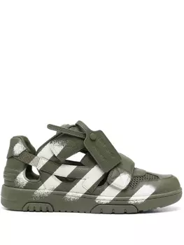 Кроссовки Off-White Out Of Office "Ooo", зеленый