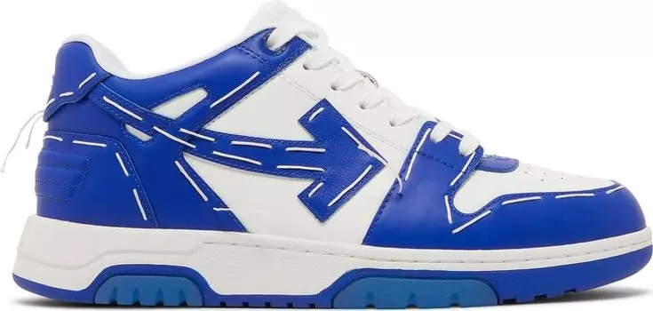Кроссовки Off-White Out of Office 'Sartorial Stitch - Blue White', синий