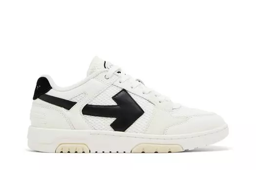 Кроссовки Off-White Out of Office Slim White Black, белый