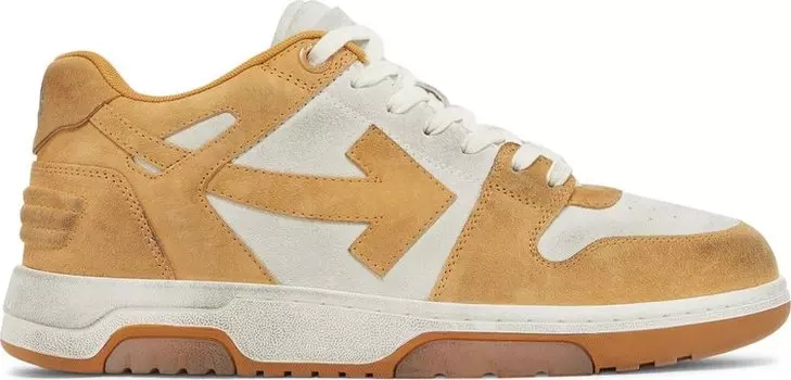Кроссовки Off-White Out of Office 'Vintage Suede - Orange', оранжевый