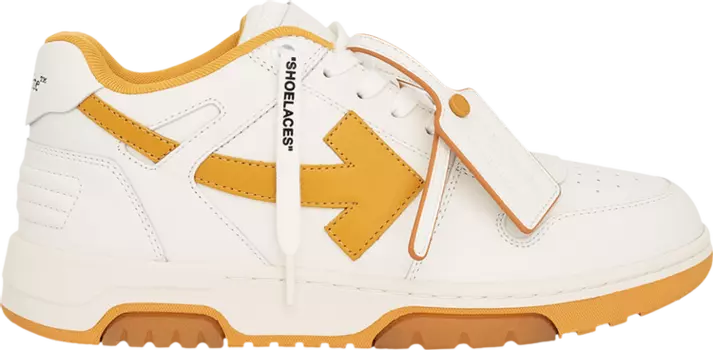 Кроссовки Off-White Out of Office 'White Ocher Yellow', белый