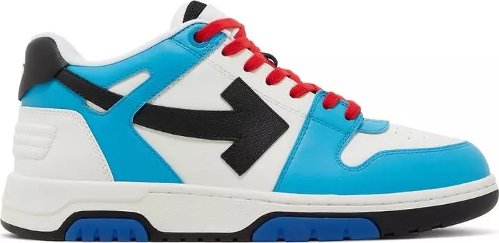 Кроссовки Off-White Out of Office 'White Blue Red', белый