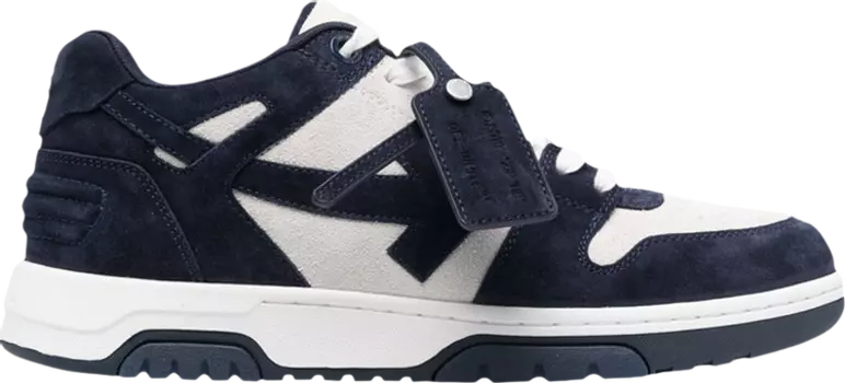 Кроссовки Off-White Out of Office 'White Navy Blue' 2023, синий