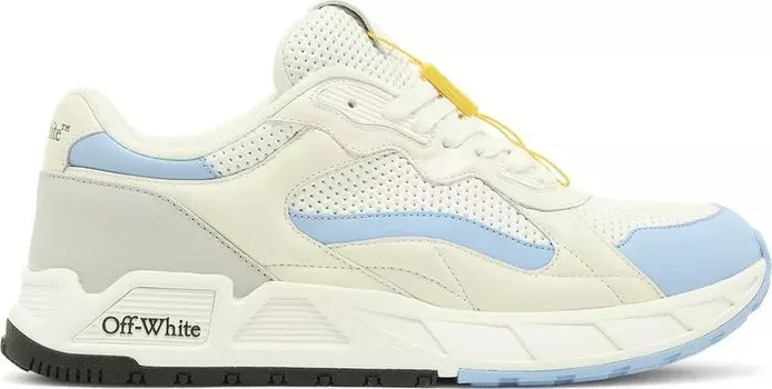 Кроссовки Off-White Runner B Sneaker 'White Light Blue', белый