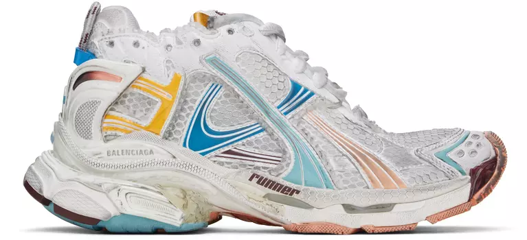 Кроссовки Off-White Runner Balenciaga