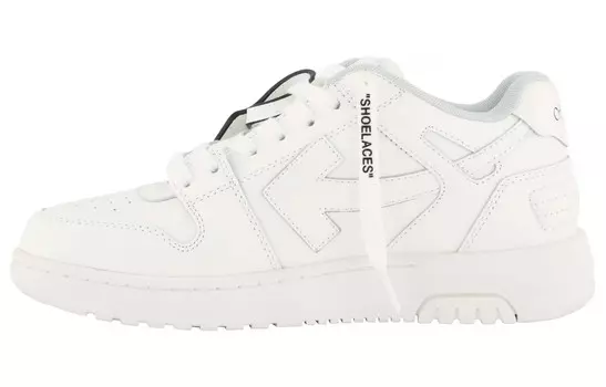 Кроссовки OFF-WHITE Skateboarding Shoes Women's Low-top White, белый