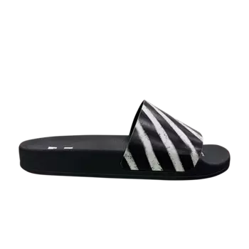 Кроссовки Off-White Sliders 'Spray', черный