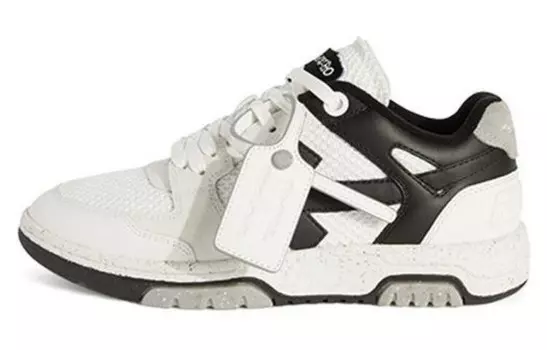 Кроссовки OFF-WHITE Slim Out Of Office Sneakers, черный