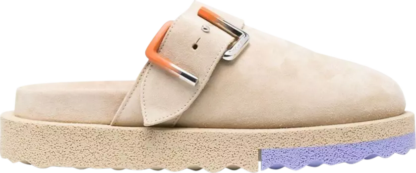 Кроссовки Off-White Sponge Clog 'Beige', кремовый