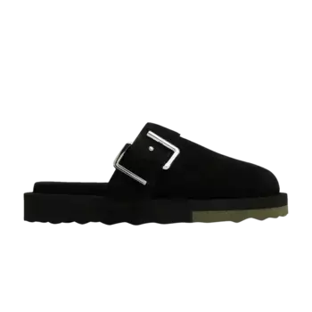Кроссовки Off-White Sponge Clog Black Khaki, черный