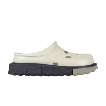 Кроссовки Off-White Sponge Perforated Clog, зеленый