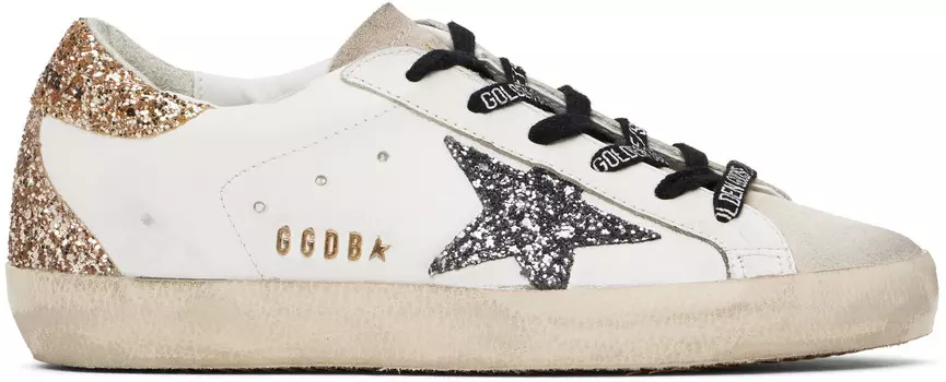 Кроссовки Off-White Super-Star Classic Golden Goose
