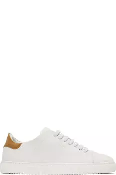 Кроссовки Off-White & Tan Clean 90 Cap Axel Arigato