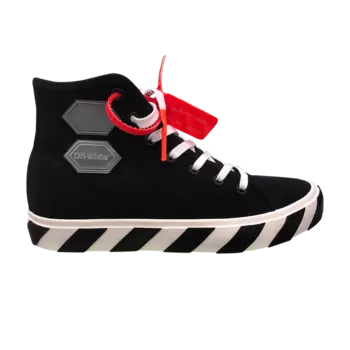 Кроссовки Off-White Vulc Hi Top 'Black', черный
