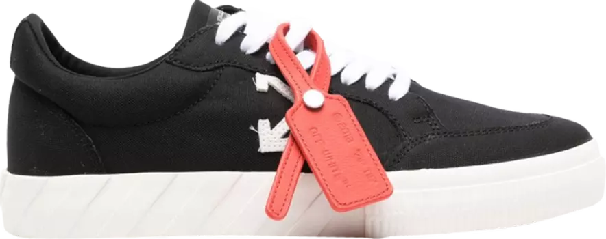 Кроссовки Off-White Vulc Sneaker 'Black White', черный