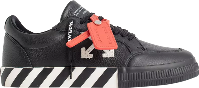 Кроссовки Off-White Vulc Sneaker 'Black White' 2023, черный