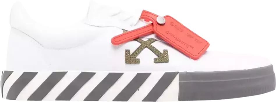 Кроссовки Off-White Vulc Sneaker 'White Dark Grey', белый