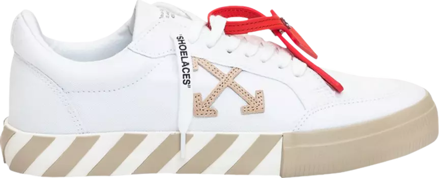 Кроссовки Off-White Vulc Sneaker 'White Sand', белый