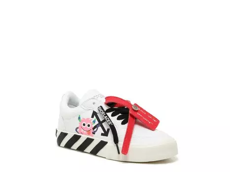 Кроссовки Off White Vulcanized, белый/черный