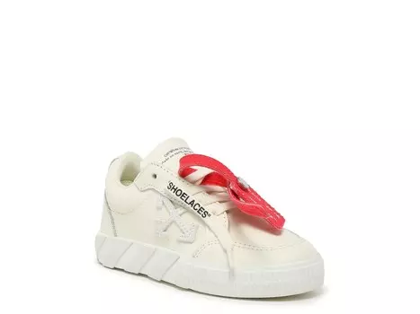 Кроссовки Off White Vulcanized, бежевый/красный
