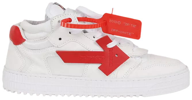 Кроссовки Off-White Wmns 3.0 Low 'White Red', белый