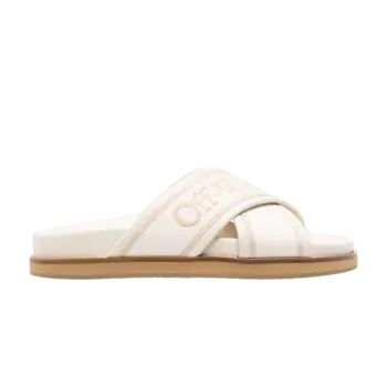 Кроссовки Off-White Wmns Cloud Criss Cross Sliders, кремовый