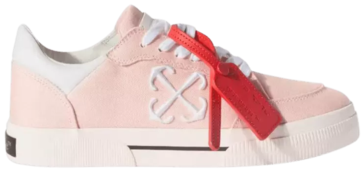 Кроссовки Off-White Wmns New Low Vulcanized 'Light Pink', розовый
