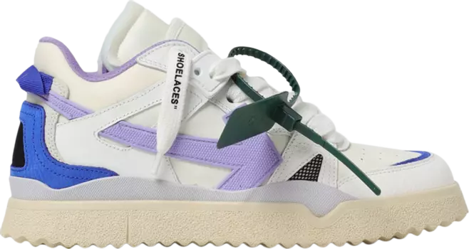 Кроссовки Off-White Wmns New Mid Sponge 'White Lilac Blue', белый
