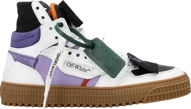 Кроссовки Off-White Wmns Off-Court 3.0 High 'White Lilac Gum', белый