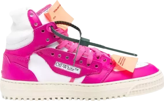 Кроссовки Off-White Wmns Off-Court 3.0 High Fuchsia Pink, розовый