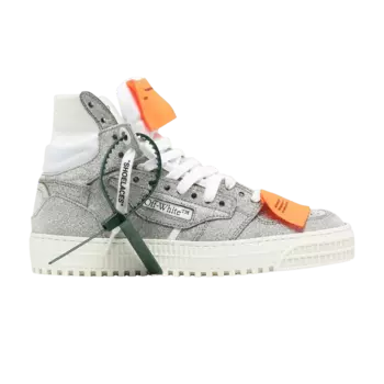Кроссовки Off-White Wmns Off-Court 3.0 High 'Silver Glitter', серебряный