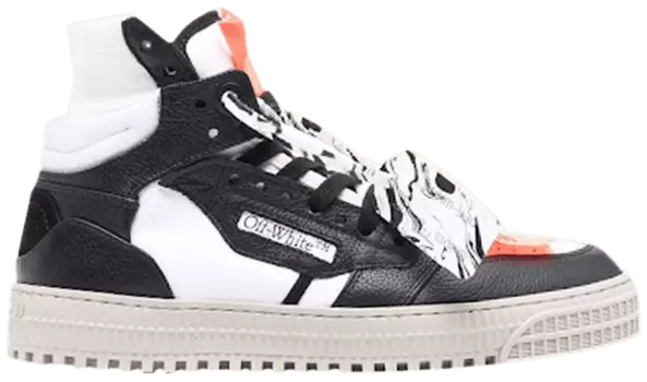 Кроссовки Off-White Wmns Off-Court 3.0 High 'White Black', черный