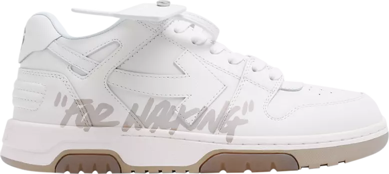Кроссовки Off-White Wmns Out of Office 'For Walking - White Sand', белый