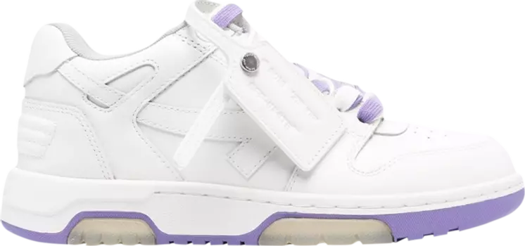 Кроссовки Off-White Wmns Out Of Office 'White Lilac Purple', белый