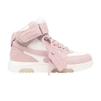 Кроссовки Off-White Wmns Out Of Office Mid Pink White, розовый