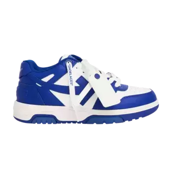 Кроссовки Off-White Wmns Out of Office White Blue Fluo, синий