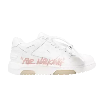 Кроссовки Off-White Wmns Out of Office 'For Walking - White Light Pink', белый