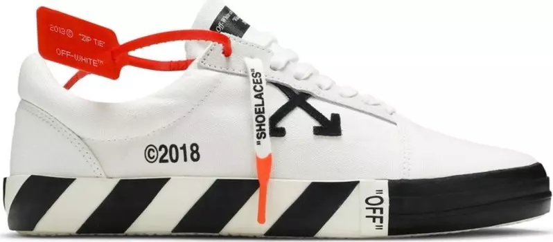 Кроссовки Off-White Wmns Vulc Low Top White, белый