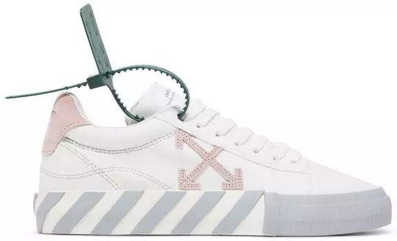 Кроссовки Off-White Wmns Vulc Sneaker 'White Light Pink', белый