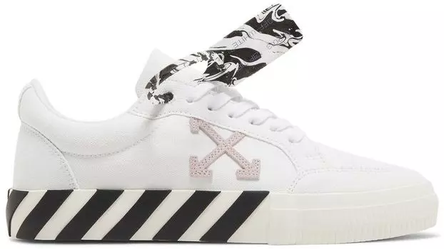 Кроссовки Off-White Wmns Vulc Sneaker 'White Pink' 2022, белый