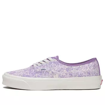 Кроссовки og authentic lx 'acid wash - english lavender' Vans, фиолетовый