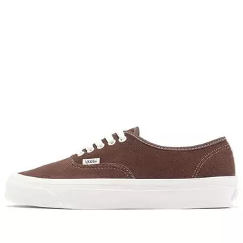 Кроссовки og authentic lx 'brown' Vans, коричневый