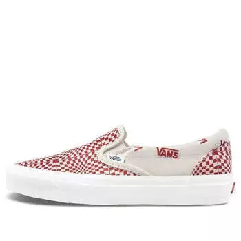 Кроссовки og classic slip-on lx 3d 'red white' Vans, красный