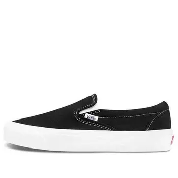 Кроссовки og classic slip-on lx 'black' Vans, черный