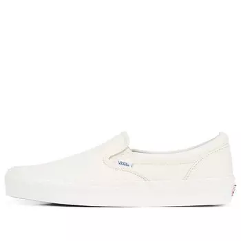 Кроссовки og classic slip-on lx 'classic white' Vans, белый