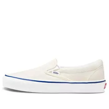 Кроссовки og classic slip-on lx 'classic white' Vans, белый