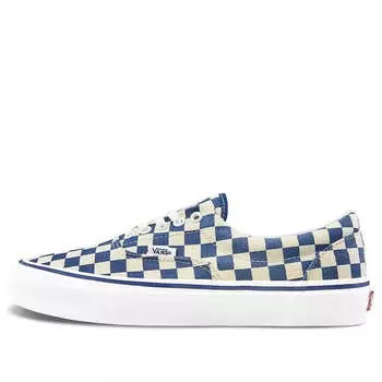 Кроссовки og era lx 'checkerboard - true blue' Vans, синий